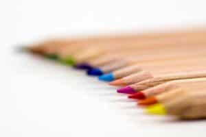 photo of colour pencil tips symbolising tips for smarter email marketing