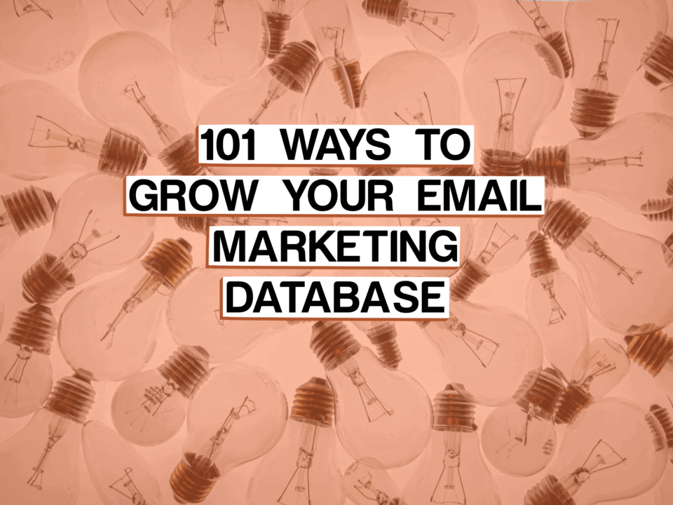 photo for 101 ways to grow email database article displaying 101 ways to grow your email marketing database