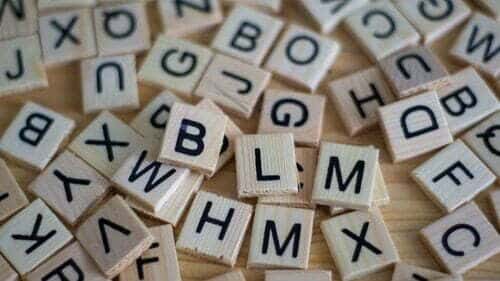 photo for email marketing article displaying letter blocks for article CRM BUZZWORDS AND WHAT THEY MEAN