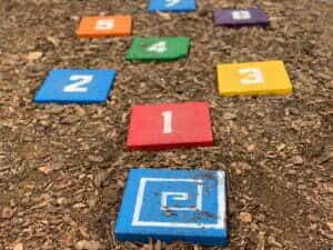 hopscotch squares on brown earthy ground getting started with new popcorn account article