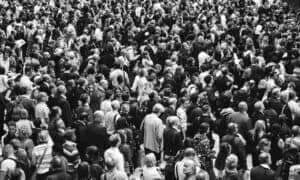 photo for Lead Generation article displaying crowd of people