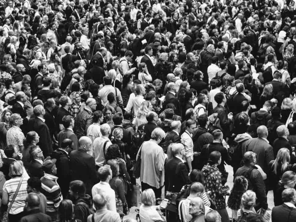 photo for Lead Generation article displaying crowd of people