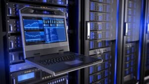 web hosting servers, data centre in data room for improving email rates article