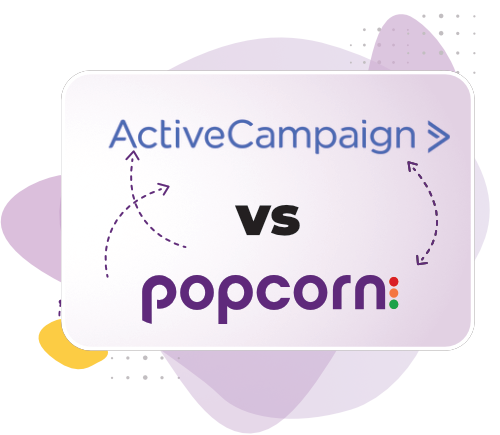 ActiveCampaign vs popcorn CRM 1 popcorn vs active campaign