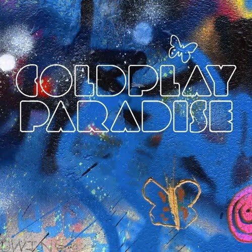 popcorn coldplay paradise album cover