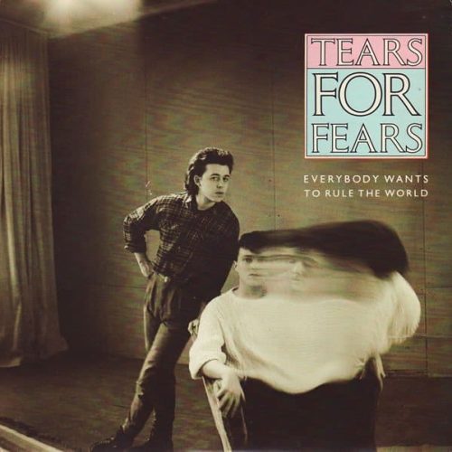 popcorn tears for fears everybody wants to rule the world album cover